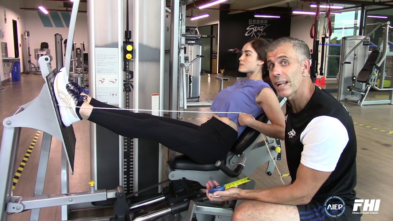BIOMECÁNICA DEL LEG PRESS - Profesor Jorge Rodriguez