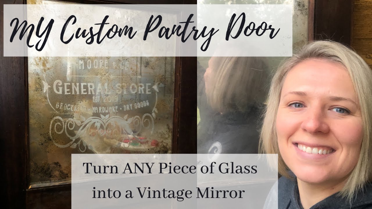 How to Create a Antique Mirror Finish on Glass