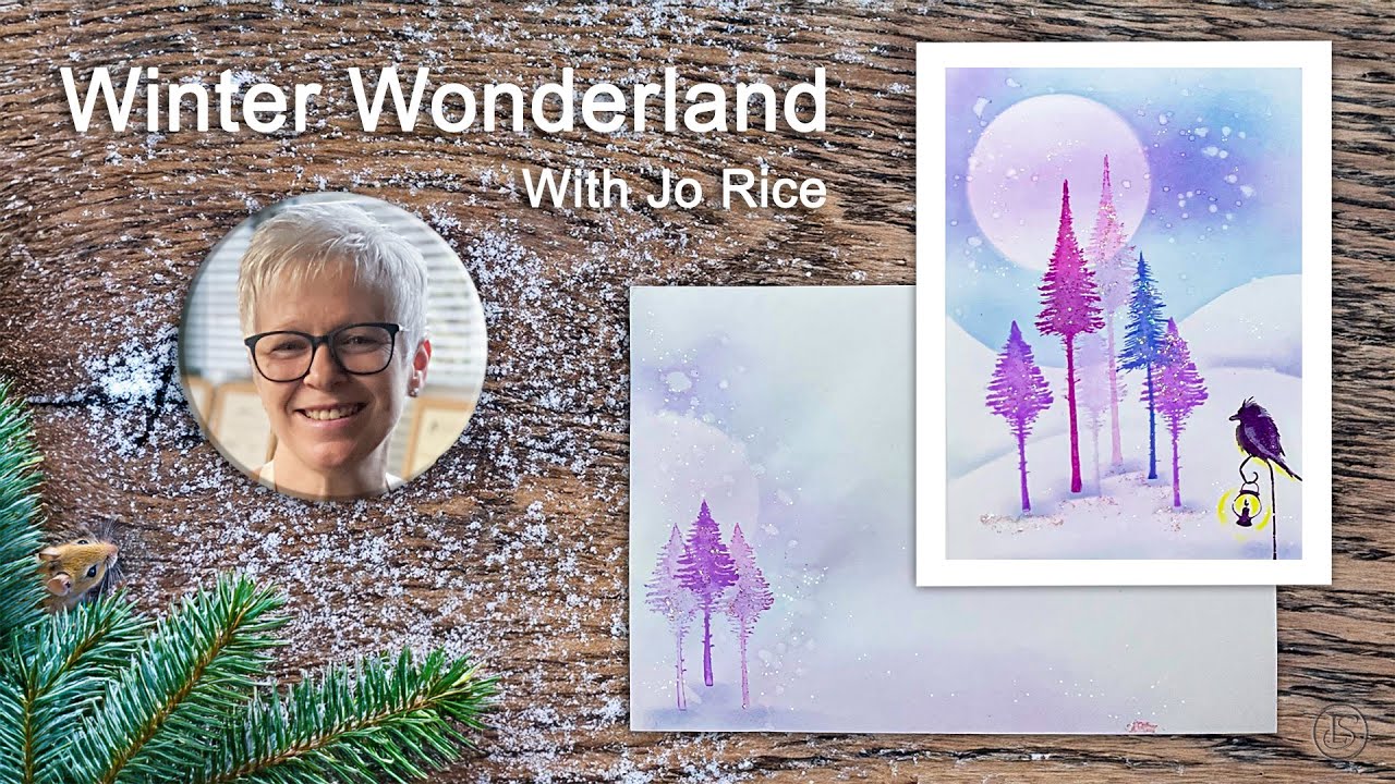 Winter Wonderland – A Lavinia Stamps Tutorial with Jo Rice
