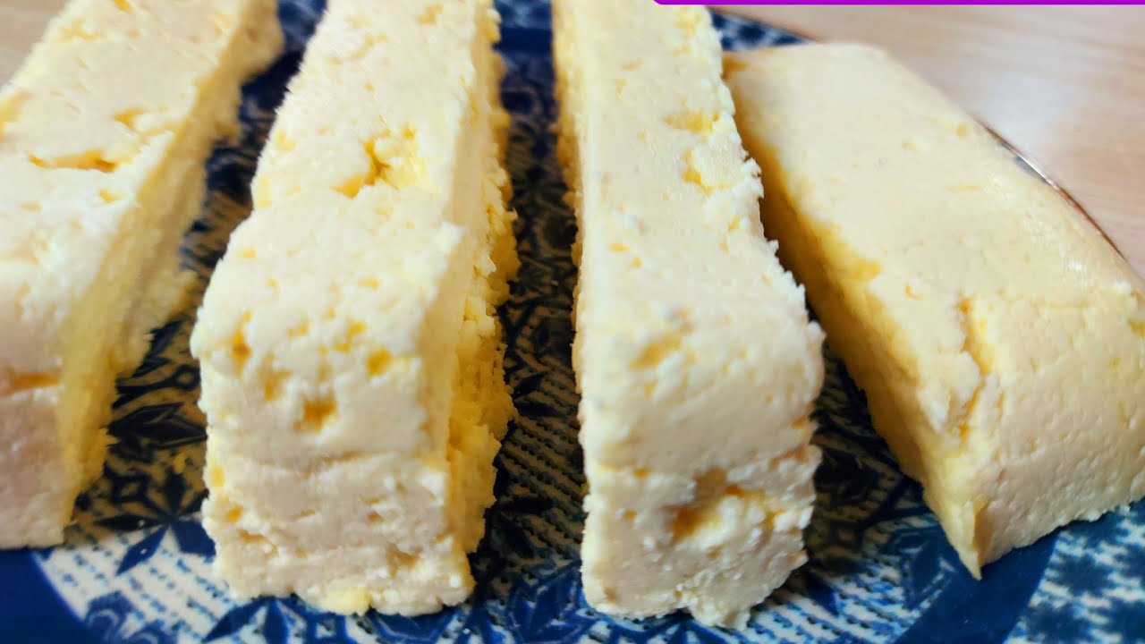 Tem FERMENTO e LEITE em casa?QUEIJO SEM AMIDO❤ queijo caseiro rápido e fácil