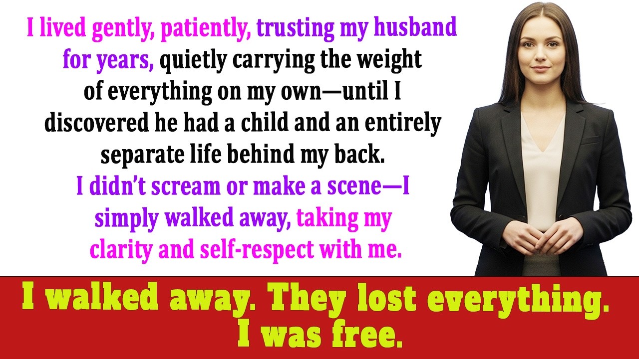 The Woman Who Left in Silence — And It Was the Ending He Never Saw Coming