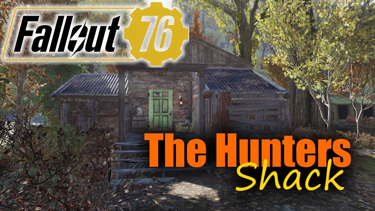 Fallout 76 Camp Build : The Hunters Shack