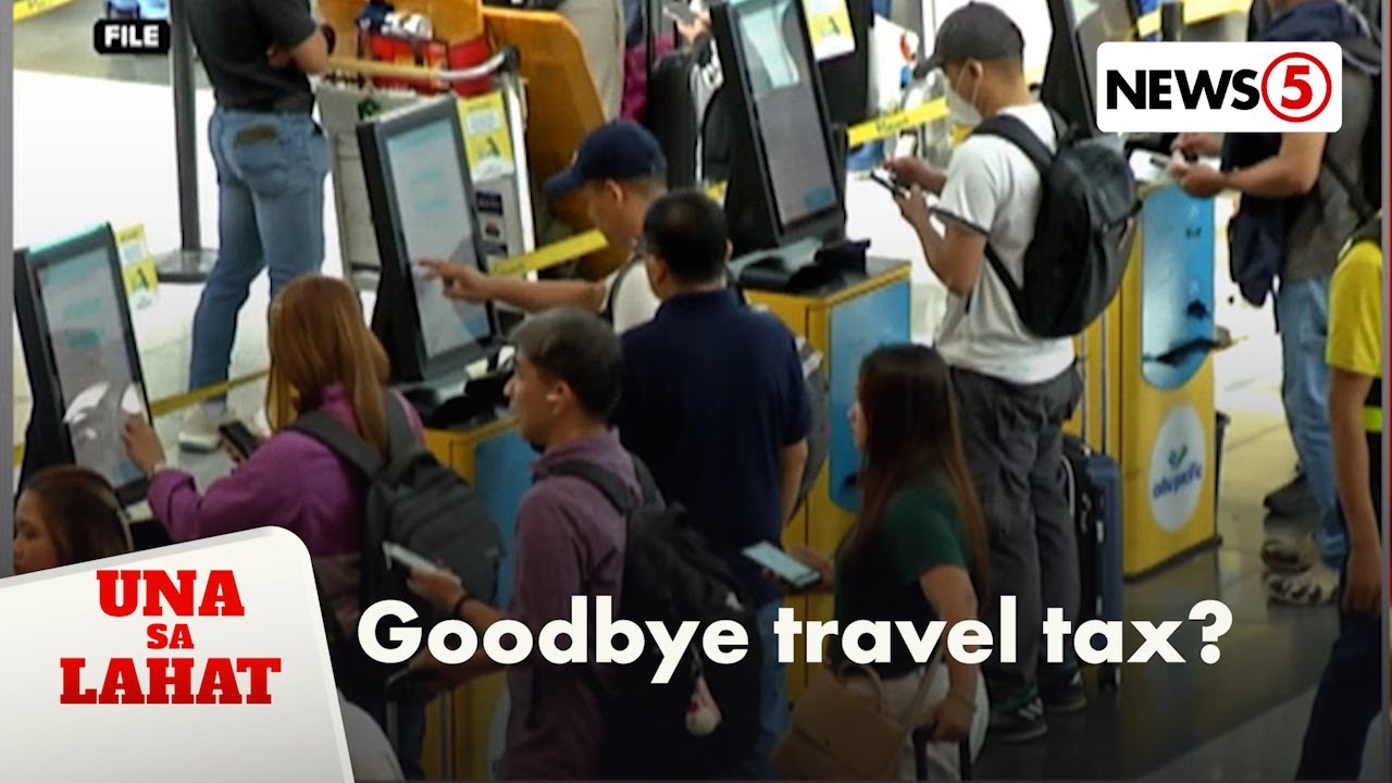 Panukalang batas para alisin ang travel tax, isinusulong ni Rep. Sando Marcos | Una Sa Lahat