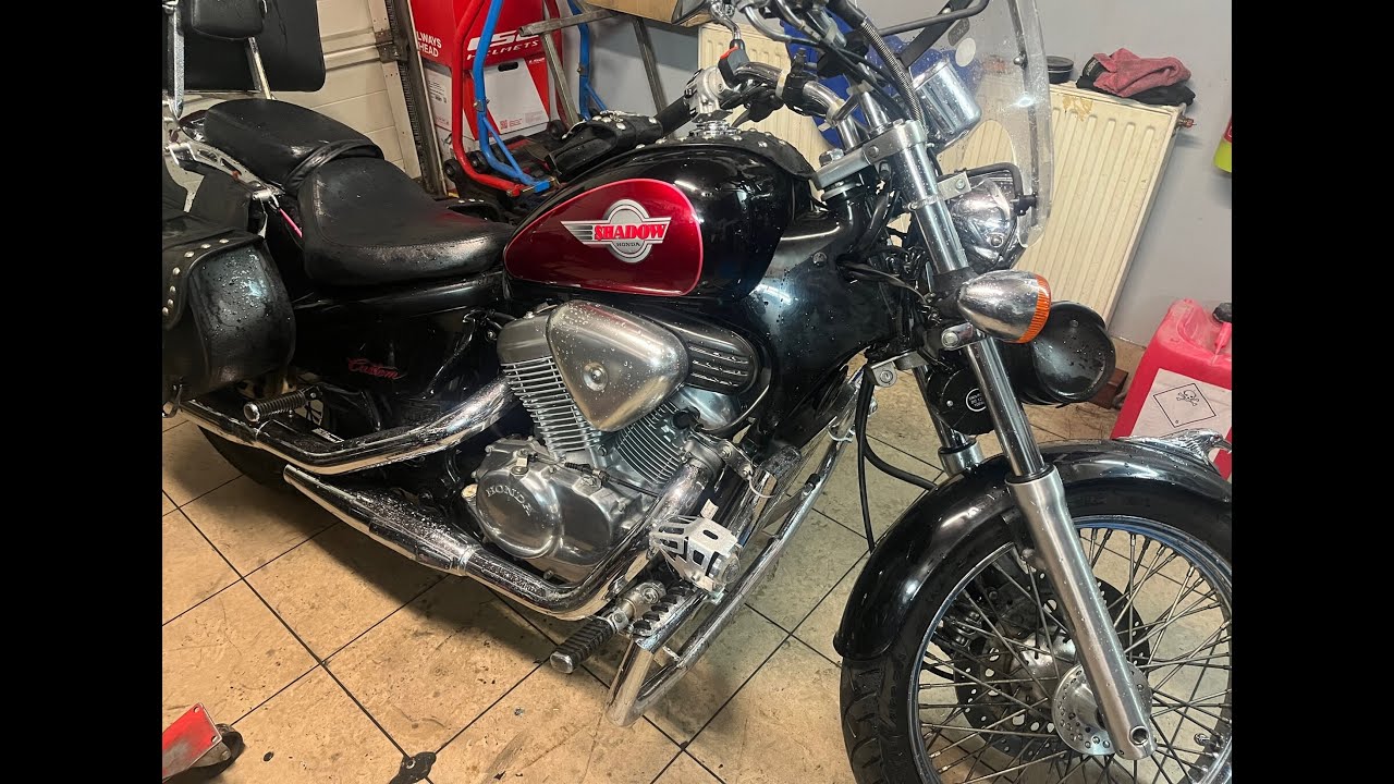 Honda VT 600 Shadow - Zawieszenie, ładowanie i serwis.