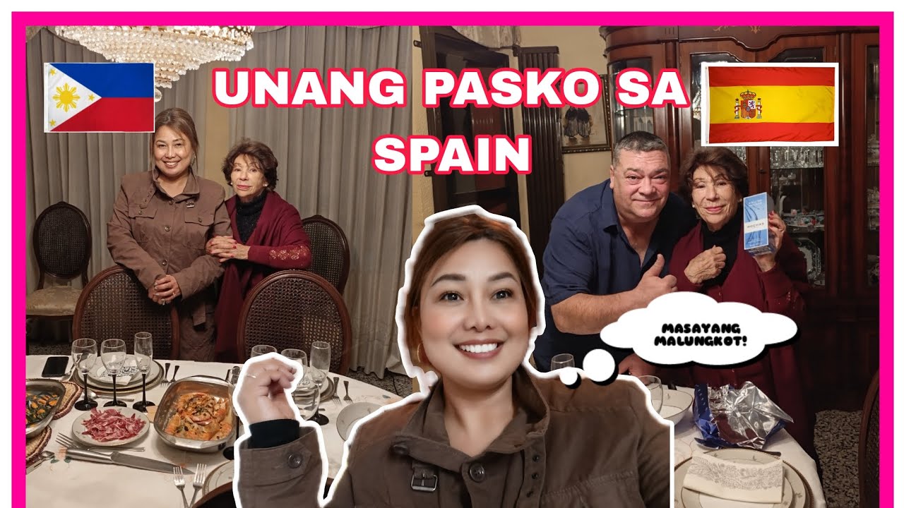 UNANG PASKO SA SPAIN / FILIPINA SPANISH COUPLE 🇵🇭 🇪🇸