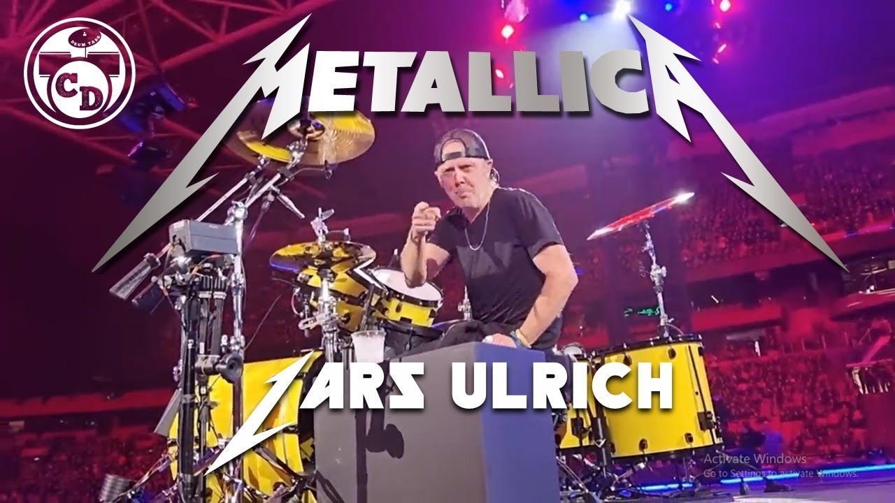 Lars Ulrich Live Drum Sound #larsulrich #metallica #metallicadrum