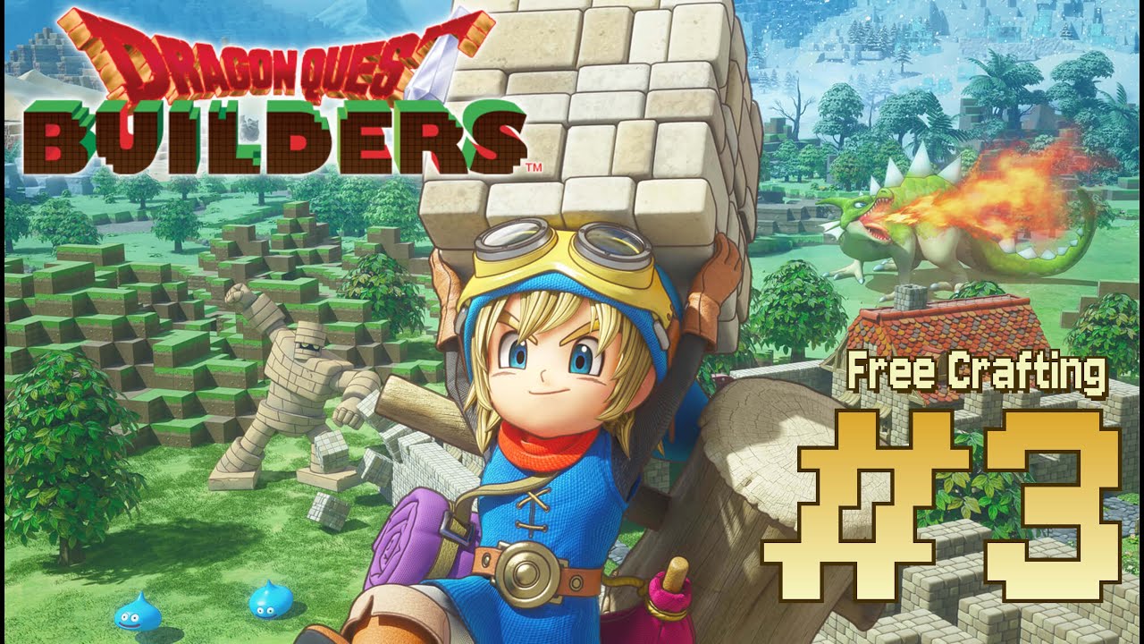 DRAGON QUEST BUILDERS Gameplay + CHEAT ENGINE | Free Crafting [#3]