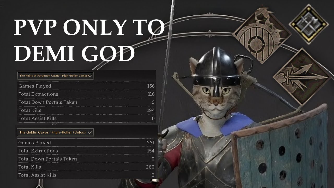Fighter is too easy to get to Demi God | Dark and Darker