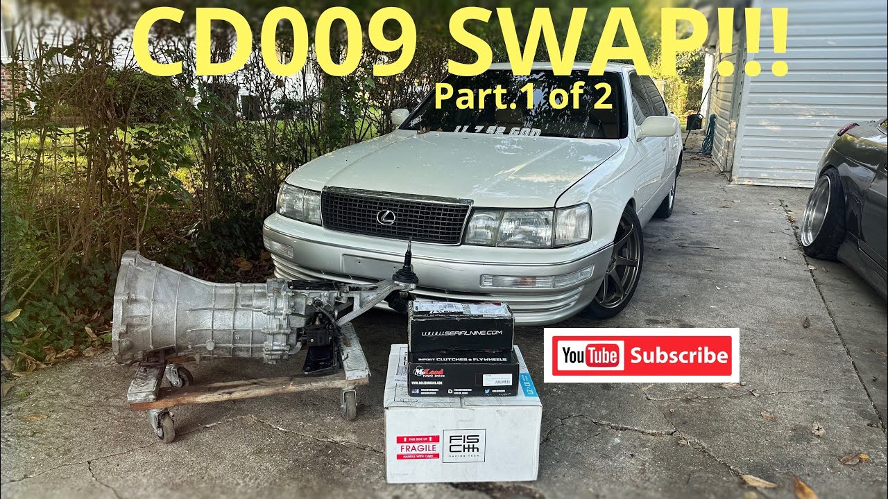 @FischRacingTech подготовка к замене cd009 на ls400