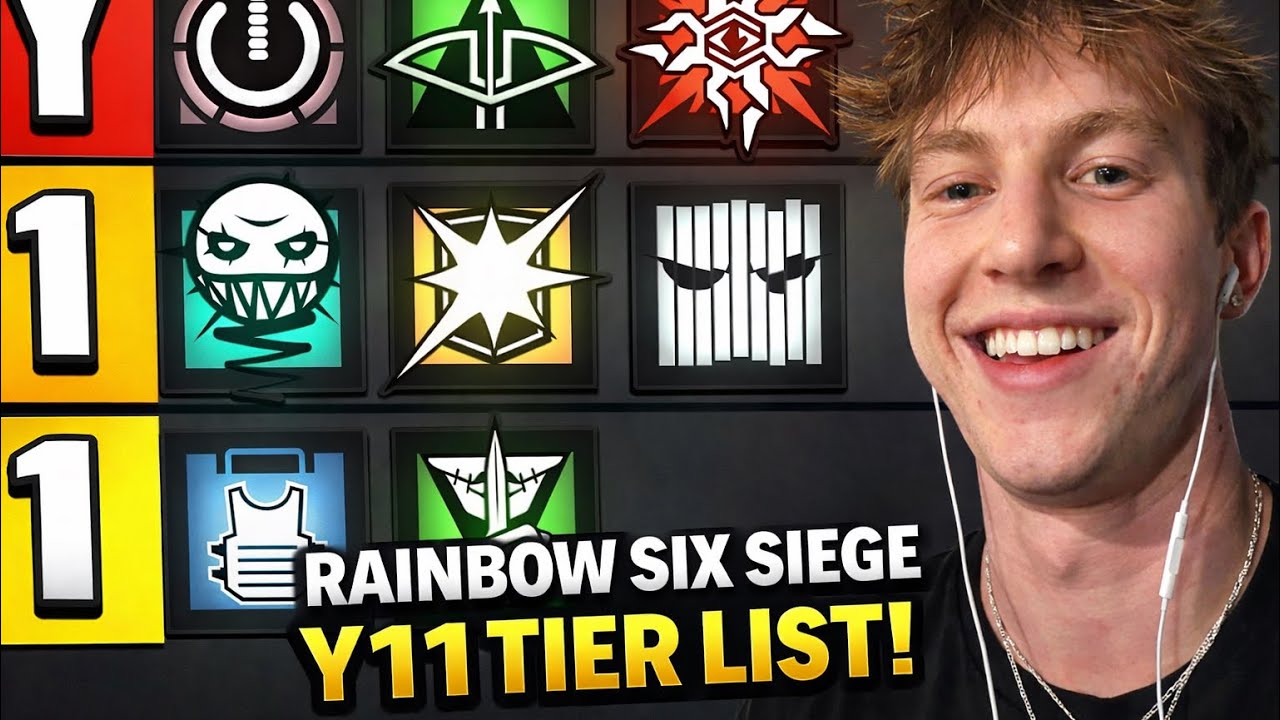 RAINBOW SIX SIEGE YR11 OPERATOR TIER LIST 