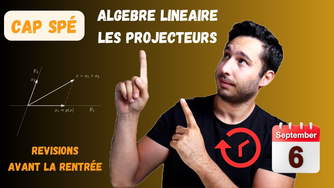Algèbre Linéaire Spé : Le Boost Révision pour une Rentrée en Prépa Sans Stress
