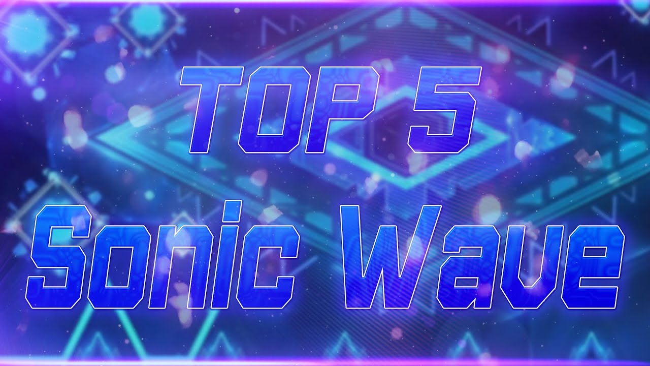 ТОП 5 РЕМЕЙКОВ SONIC WAVE | GEOMETRY DASH