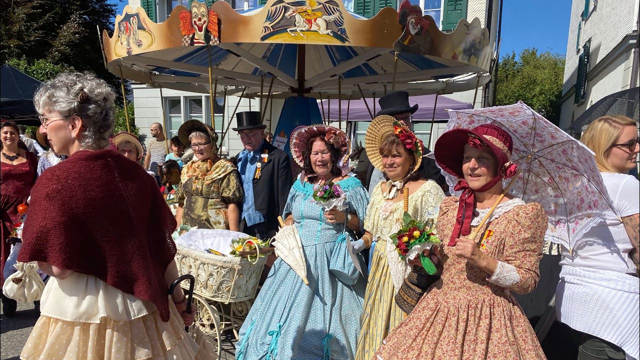 Biedermeier-Fest Heiden, Umzug am 4. September 2022