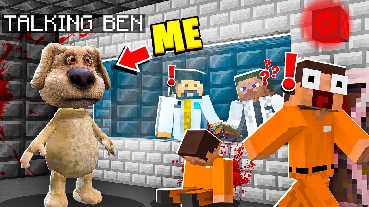I Became TALKING BEN in MINECRAFT! - Minecraft Trolling Video