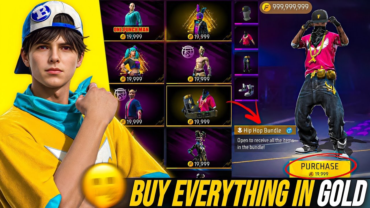 Buy Everything From Store In Gold Coins ? 🤫 Send Gift Using Gold Coins In FF 🤓 Nalla Free Fire