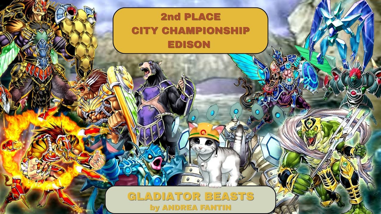 Second Place - Edison City Championship - Andrea Fantin - Gladiator Beast