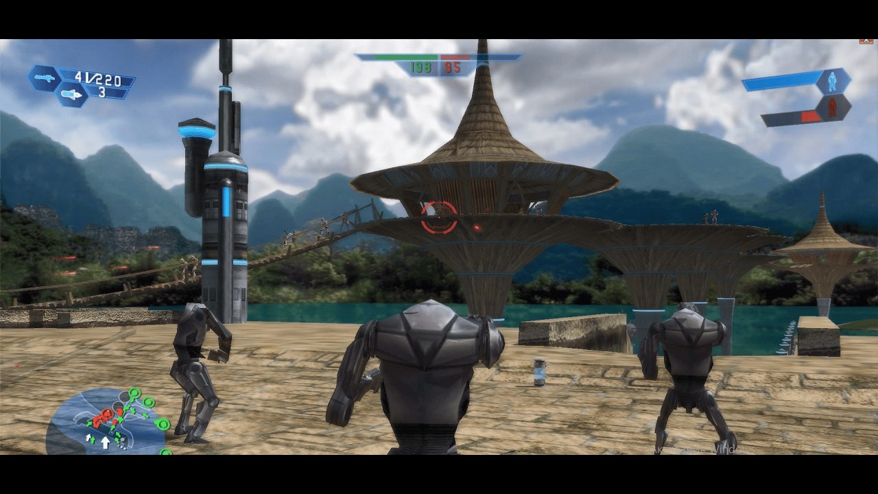 Star Wars Battlefront 2004 Classic/ Kashyyyk: Docks 2 / CIS Side/ Instant Action.
