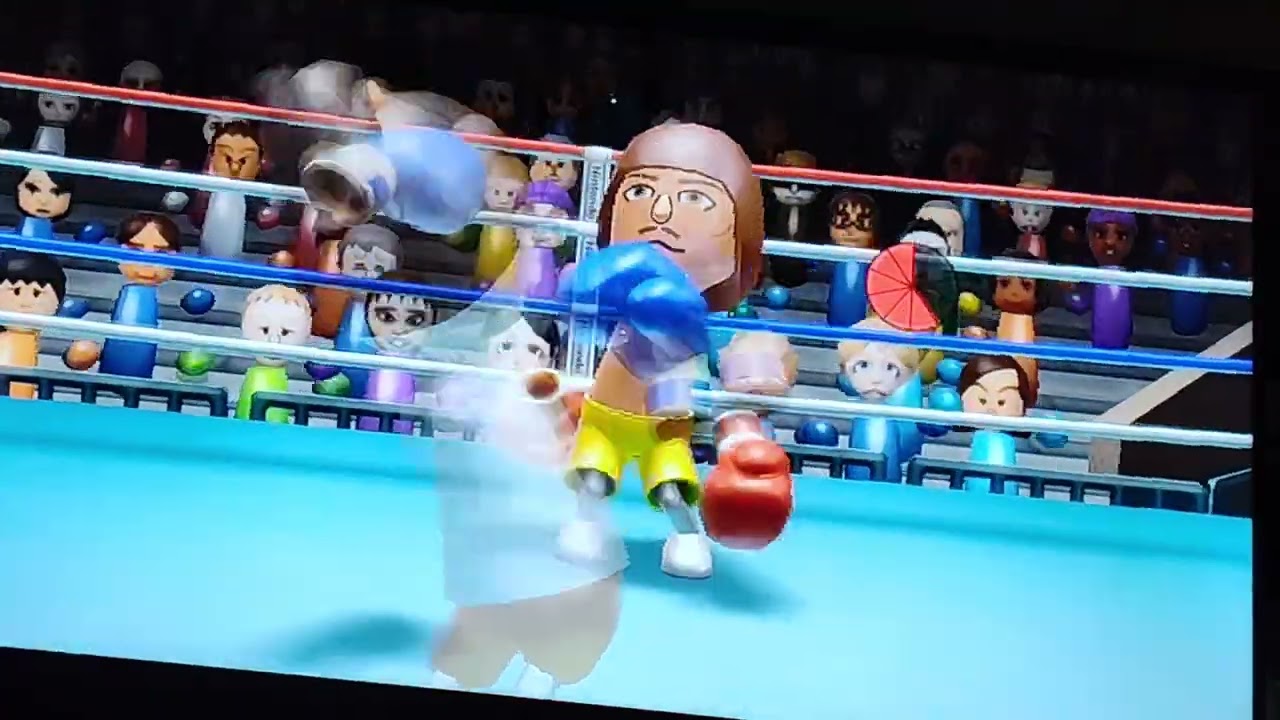 Wii sports: Boxing 🥊🥊
