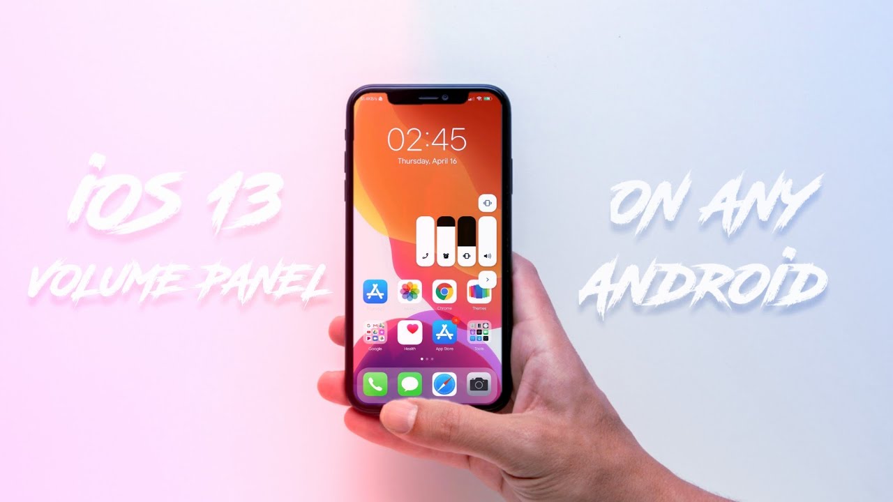 iOS 13 Volume Panel On Any Android || iOS 13,Android 10 & Oxygen Os Volume Panel Any Android No Root