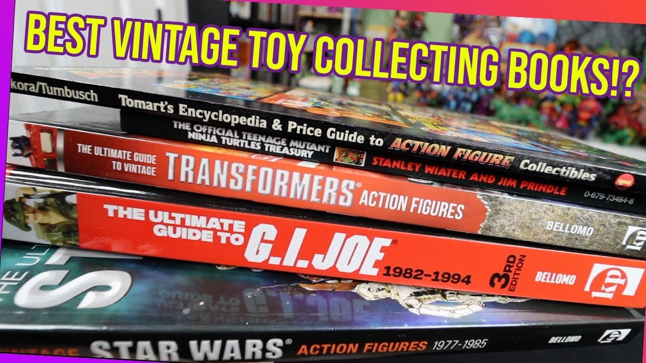 Best Toy Collecting Books - Star Wars, Masters Of Universe, Gi Joe, Transformers, TMNT