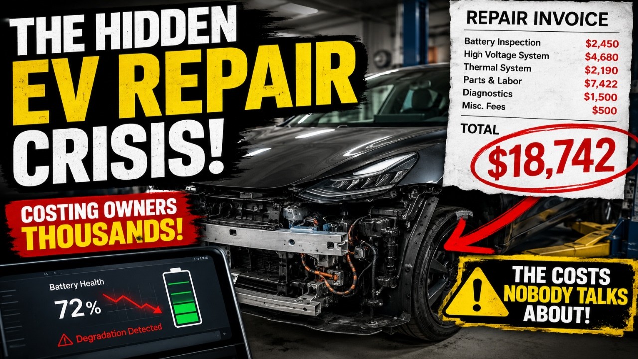 Why EV Repair Costs Are Exploding!