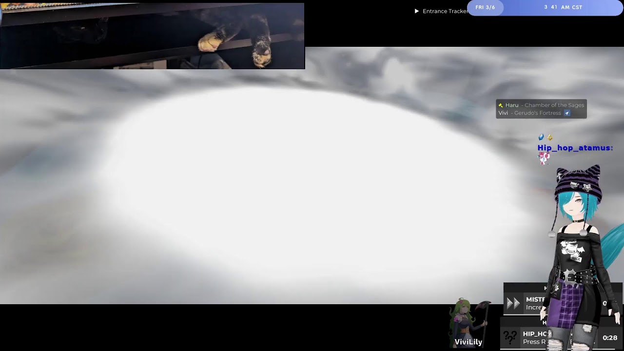 Ocarina of time - Goofy settings, co op fun with cat distractions yes. SoH