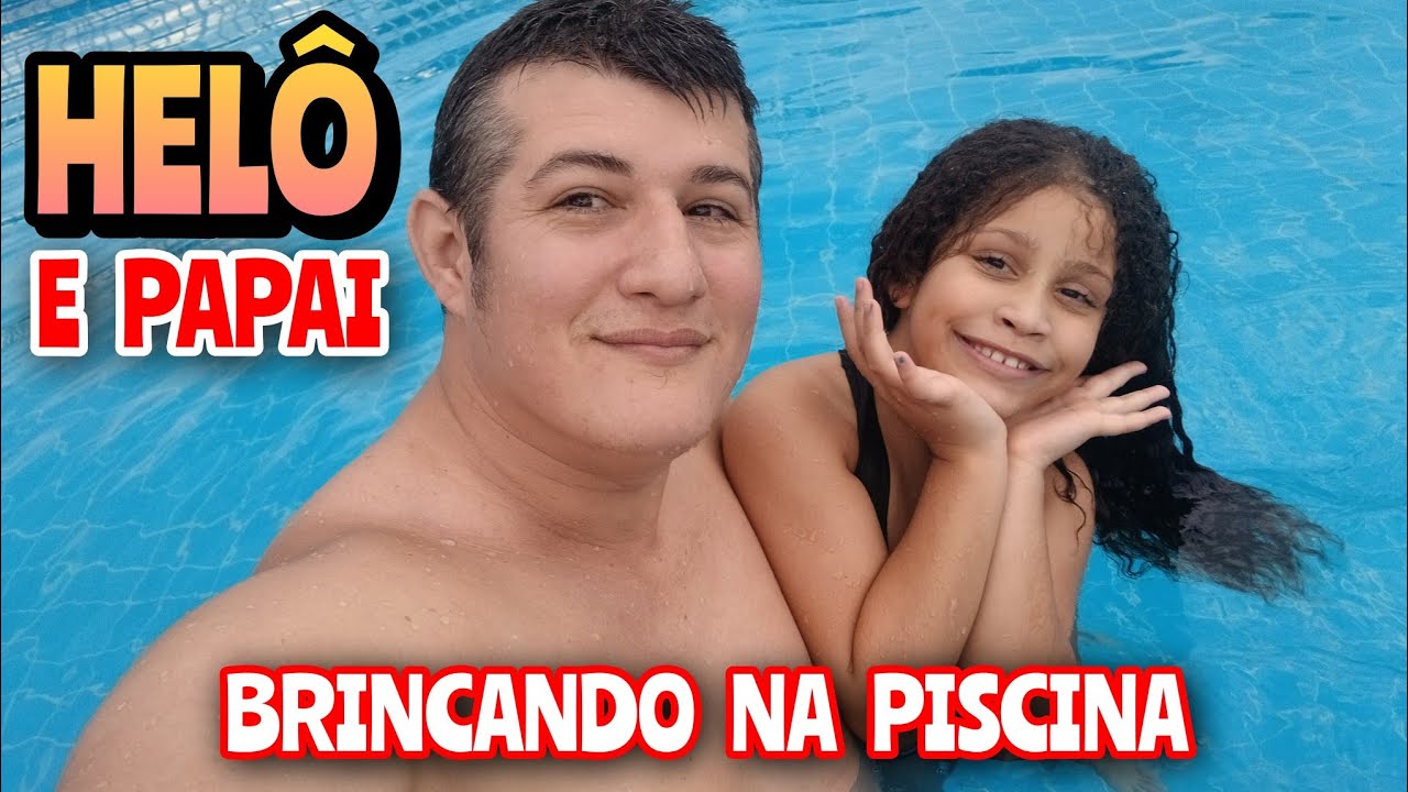 Helo e Papai, Brincando na Piscina | Kit Kanic.