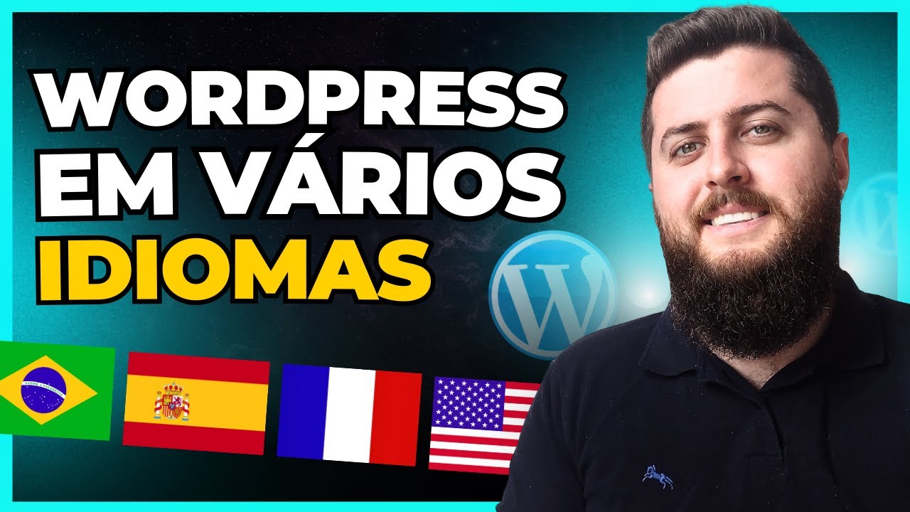 Como Configurar Site WordPress para Aparecer em Vários Idiomas | Multi-Idioma