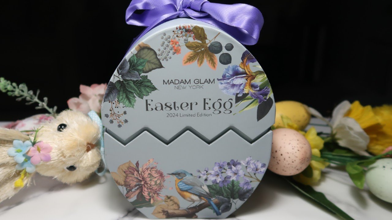 Unboxing Easter Egg Box | Madam Glam | Pastel Colors | Review and Demo