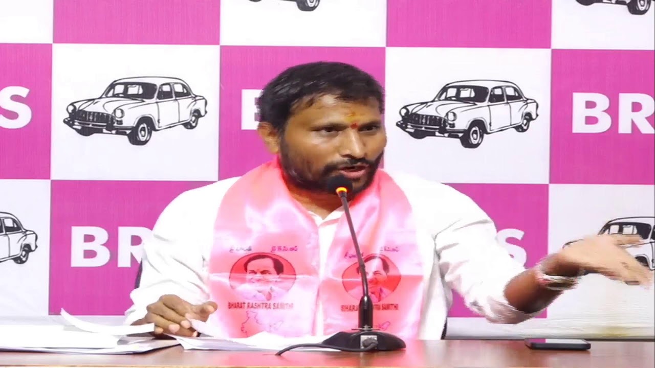 LIVE: BRS Leaders Press Meet at Telangana Bhavan.