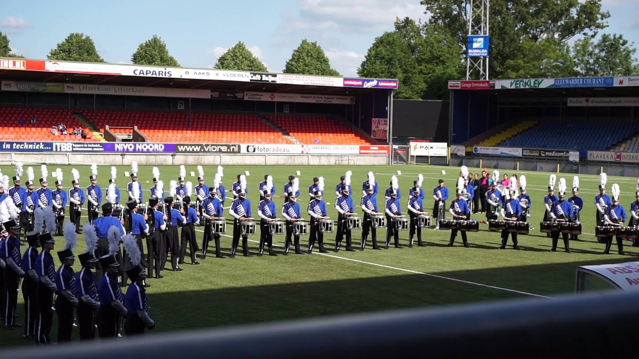 Blue Devils International 2015 - On field Warmup & Ditty