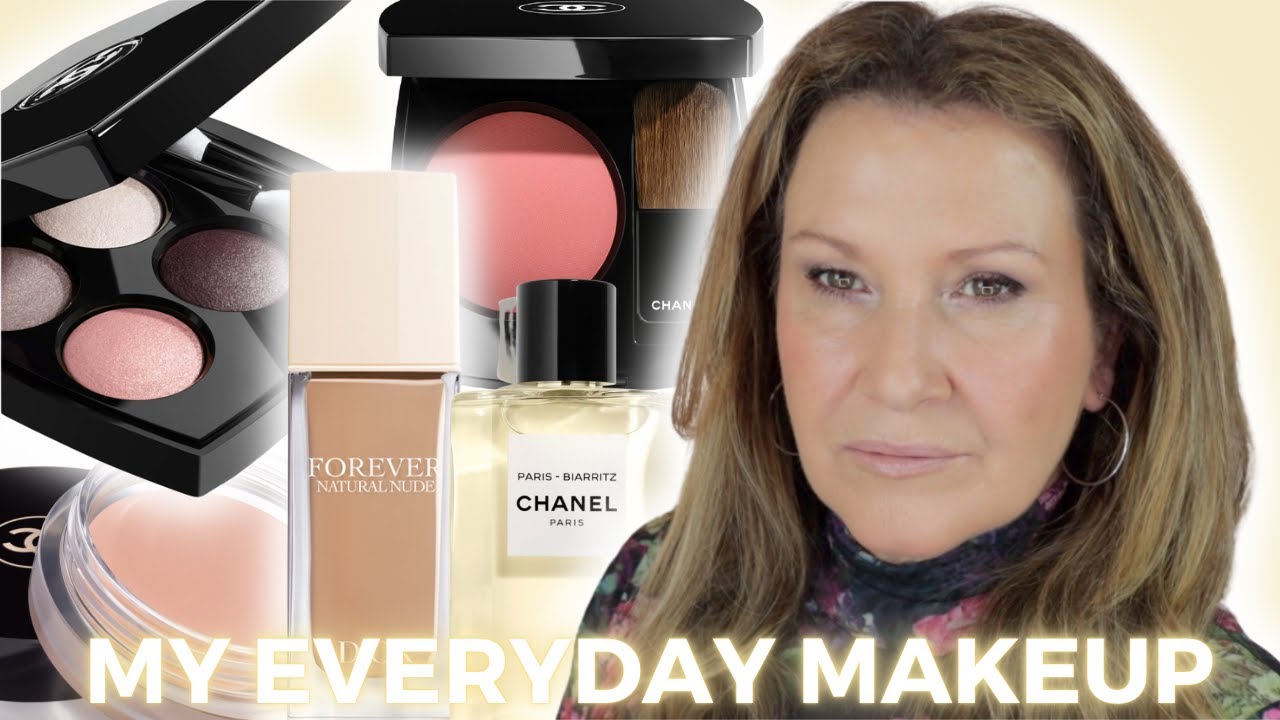 Everyday Makeup Look | Dior Natural Nude Foundation | Chanel Tisse Camelia | Chanel Les Beiges