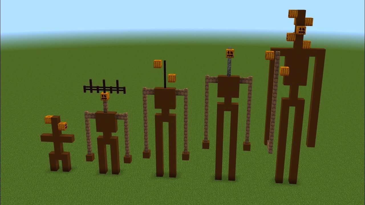 Siren Head Evolution in minecraft pe