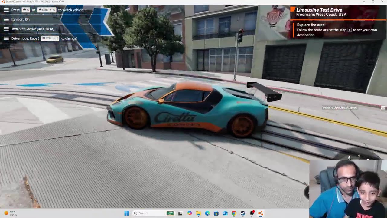 My 7-Year-Old CRASHED a LIMO and a $1 Million MCLAREN in BeamNG Drive! (EPIC FAIL)