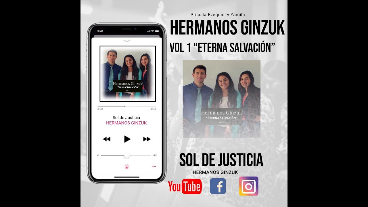 HERMANOS GINZUK-  vol1- SOL DE JUSTICIA _ Hermosa Alabanza !!! (Cover) Carlos Leiva