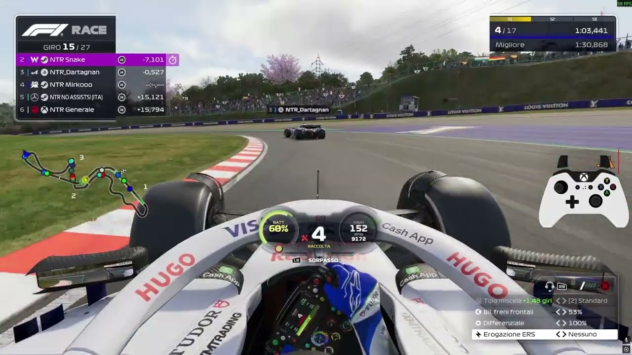 F1 NTR ELITE ROUND 6/16 GIAPPONE - F1 25 (pad player)