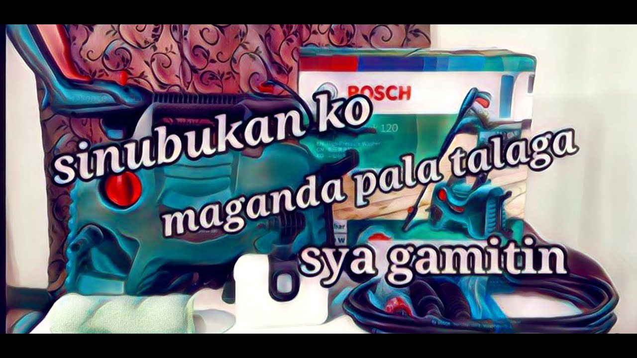 UNBOXING BOSCH Aquatak 120 water pressure