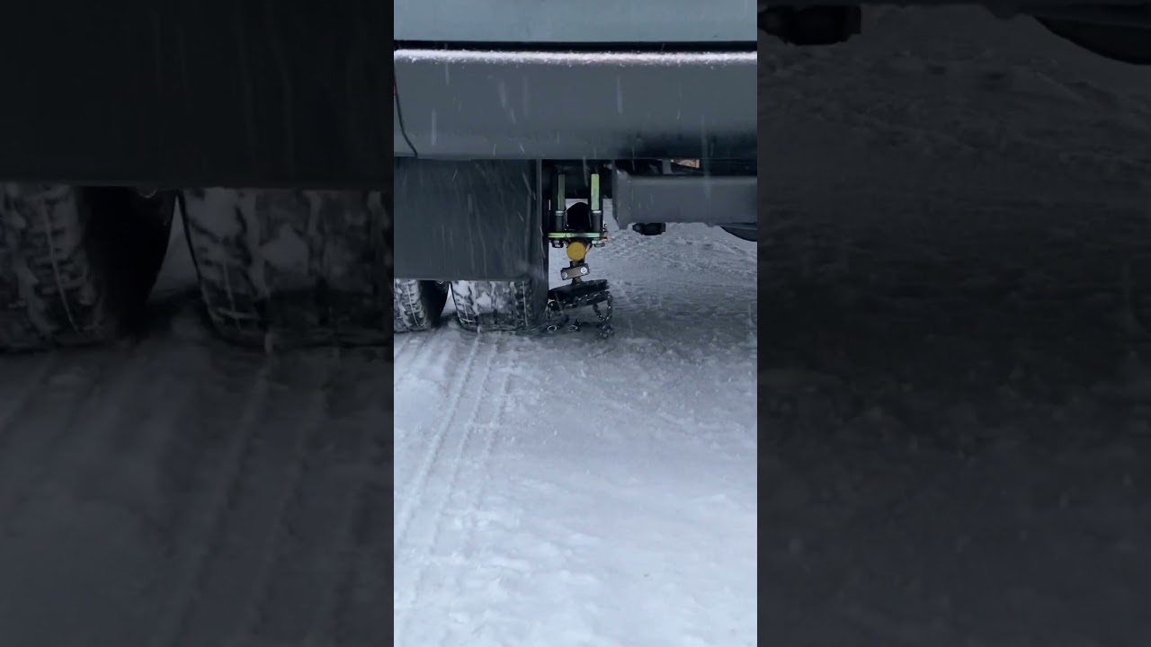 Testing Rotogrip Tire Chains on our sprinter van. RUD Chain USA. #sprinter #vanlife #adventure #van