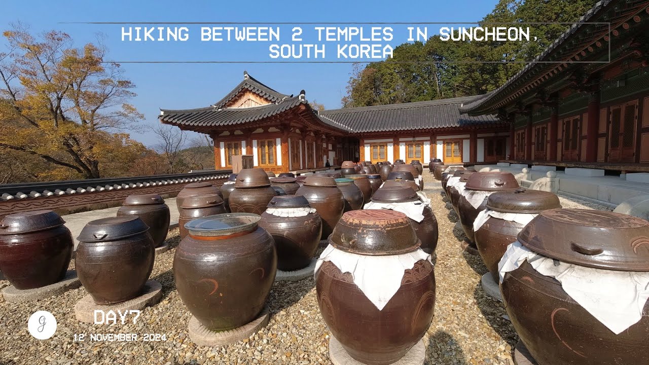 Temples in Suncheon  | South Korea Vlog #7