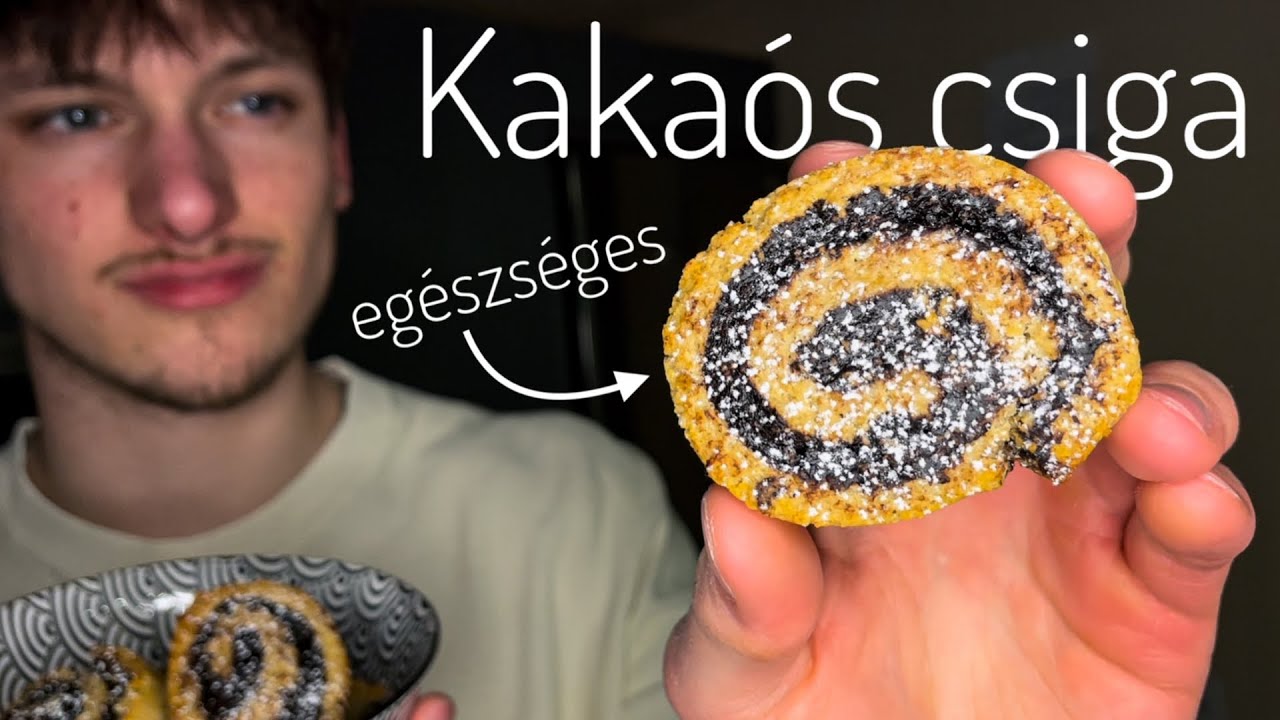 Egészséges KAKAÓS CSIGA recept, melyet szeretni fogsz (gluténmentes)