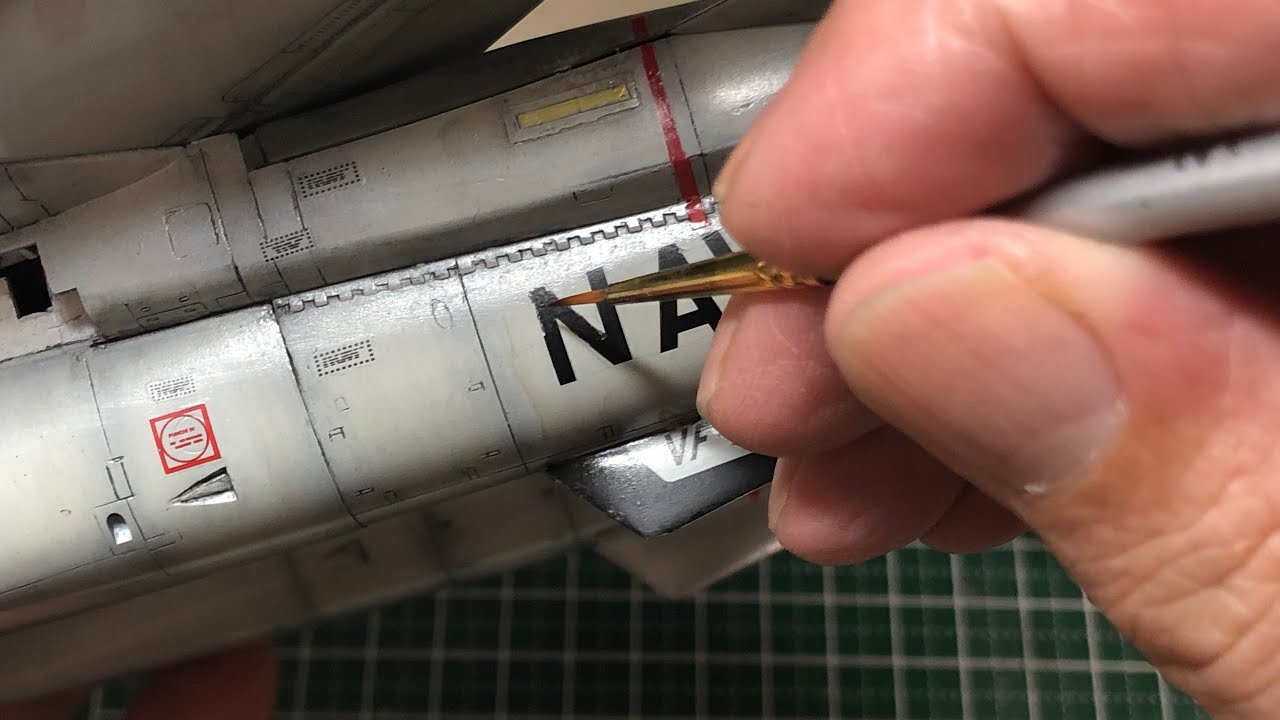 ハセガワ 1/48 F-14A TOMCAT EP26｜こぼした やぶれた リカバリ ～そうだ！プラモつくろっと！