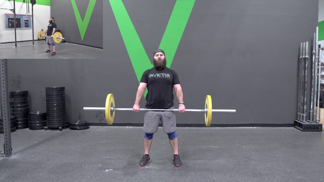 Low Hang Clean | CrossFit Invictus