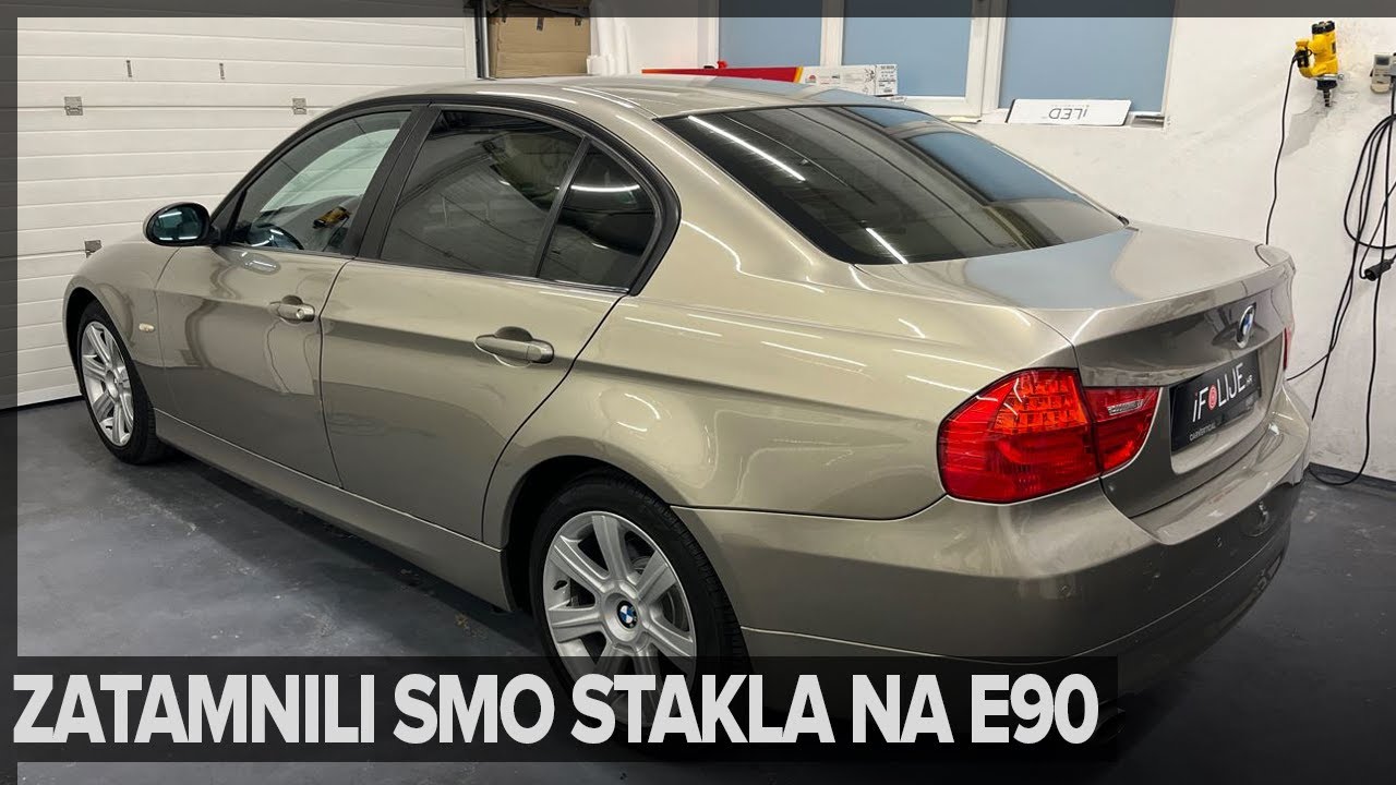 STAKLA ZATAMNJENA, E90 JE ZAVRSEN! | iFolije