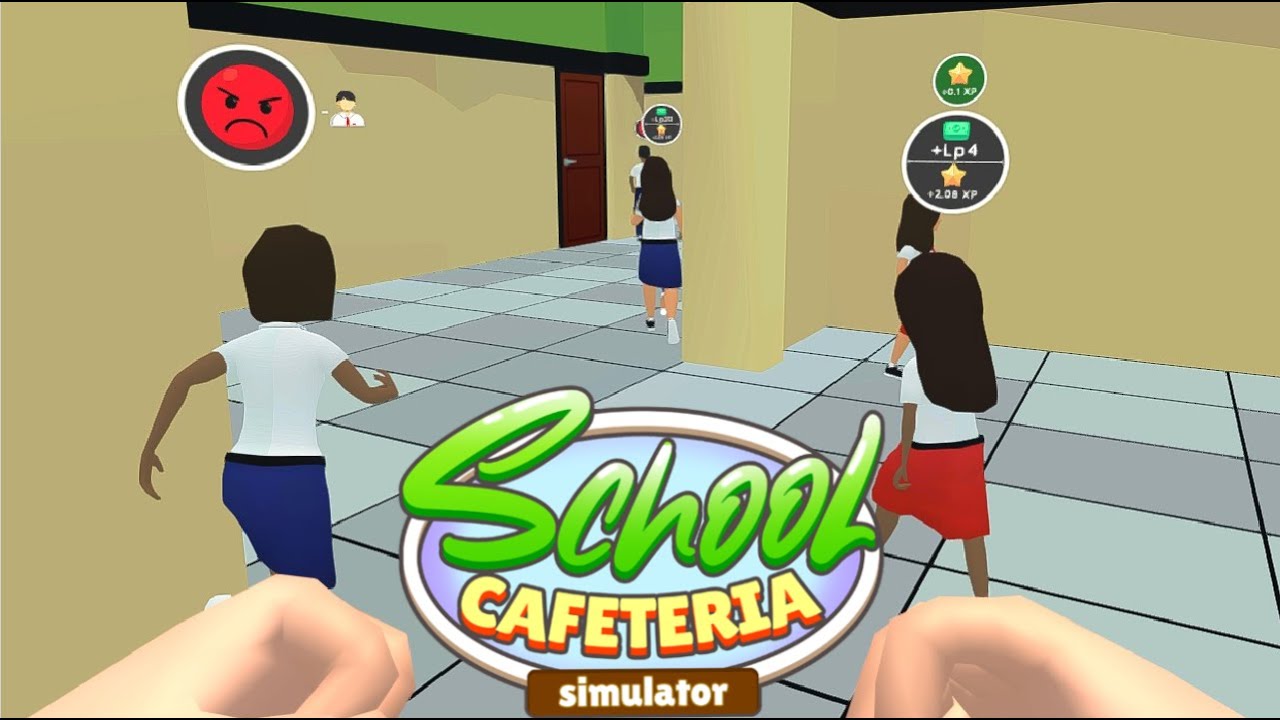 It's Getting Out Of Hand In Here | School Cafeteria Simulator Part 2