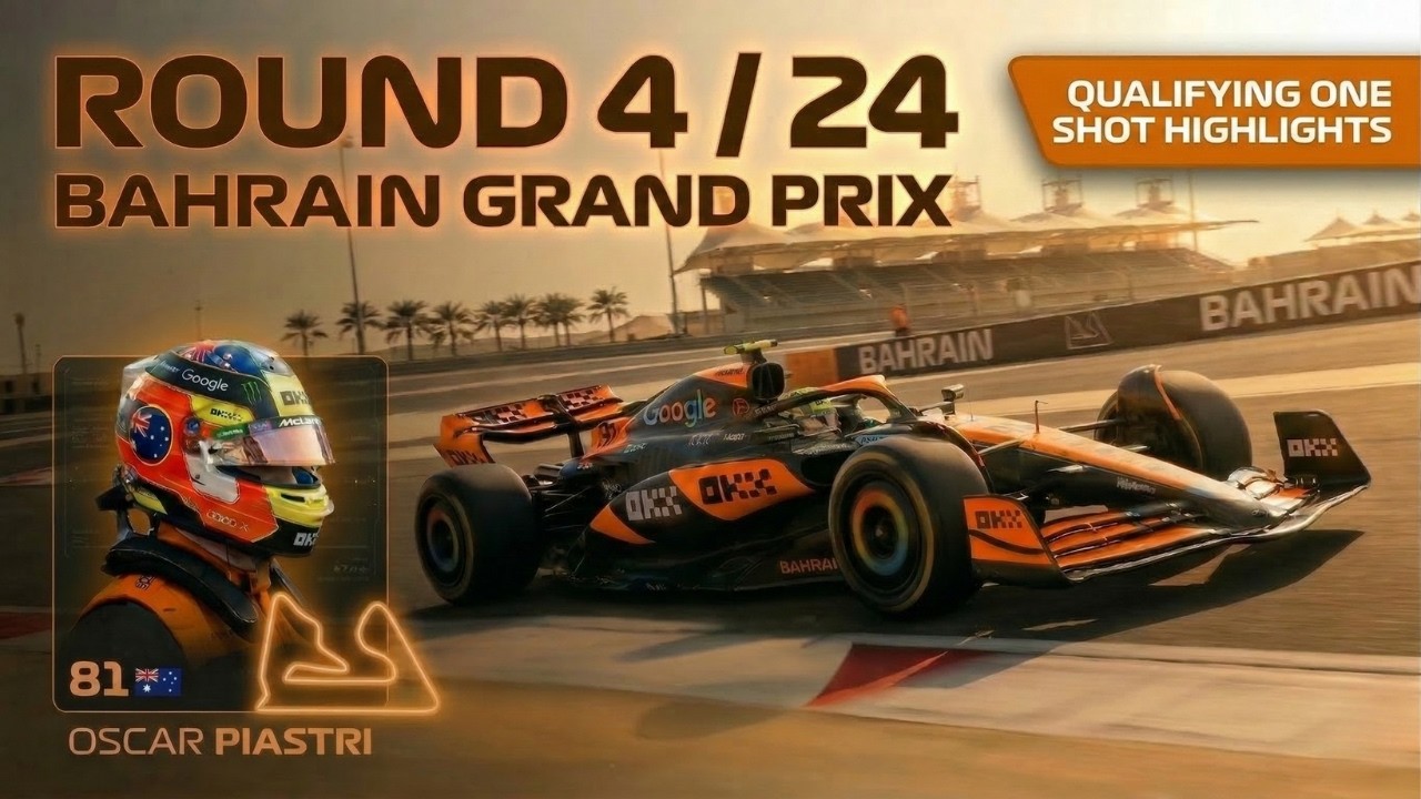 Bahrain Qualifying - Can Piastri Answer After Japan? | Career Mode #4