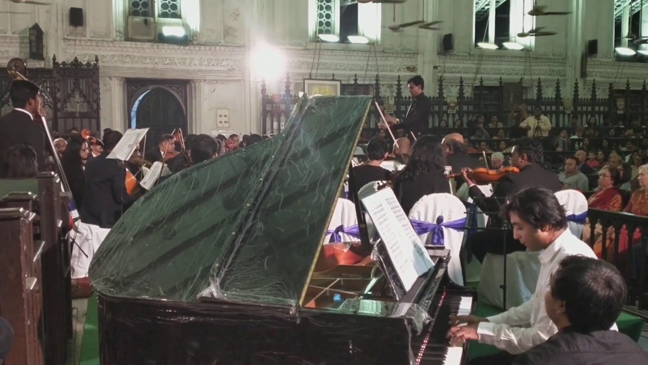 BEETHOVEN  Choral Fantasy in 'C' (Part - 1) live at St. Paul's Cathedral , Kolkata ( India )