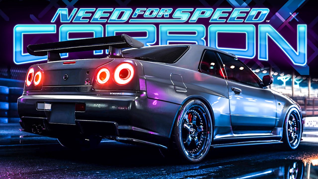 COMPREI UM SKYLINE NO NEED FOR SPEED CARBON REWORK!