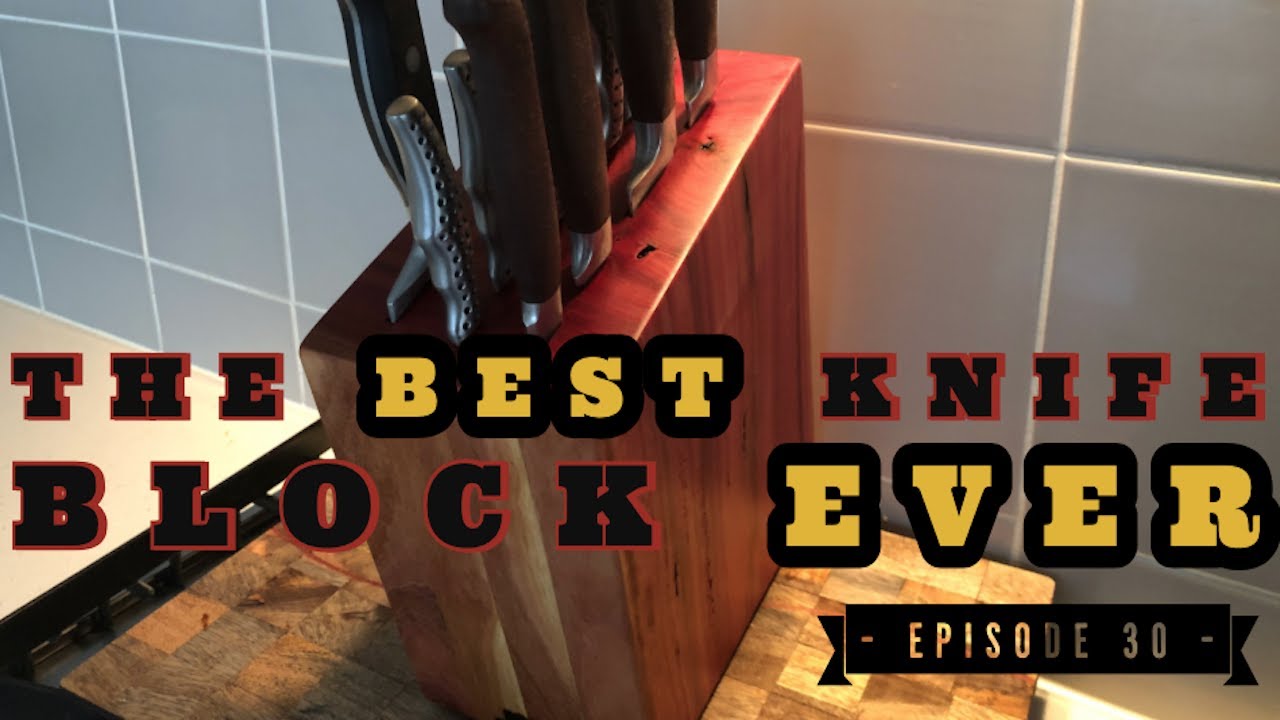 The Best DIY Knife Block EVER!