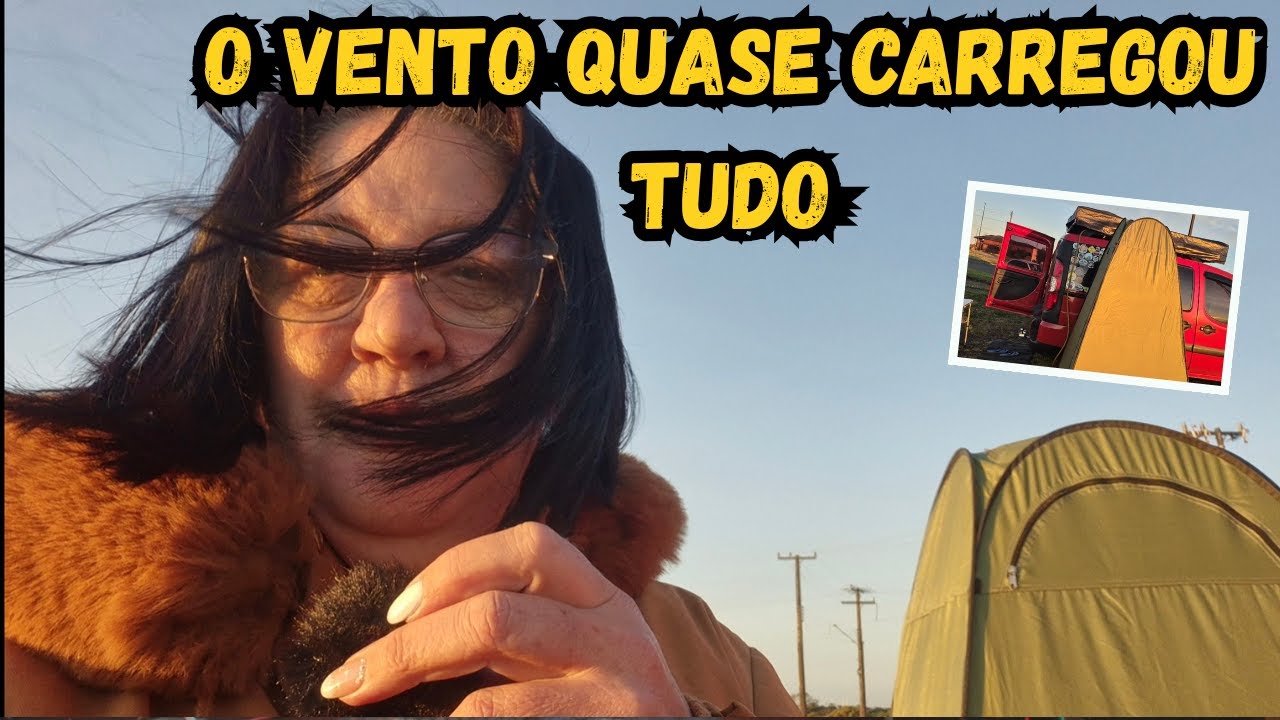 3º (Ep) Baita role sem rota sem destino, enfrentando muito vento.