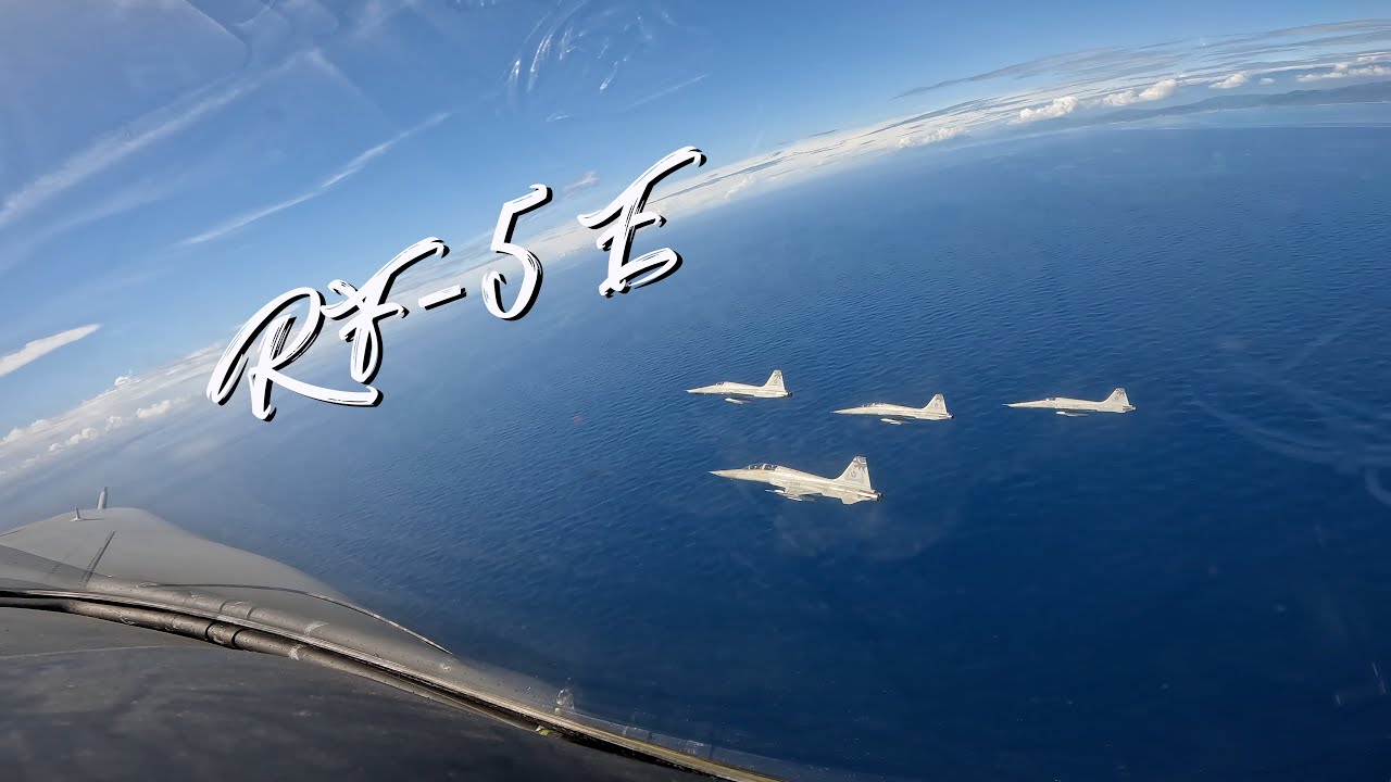 【RF-5E型機光榮除役】謝謝您，RF-5E任務完成，光榮退場。